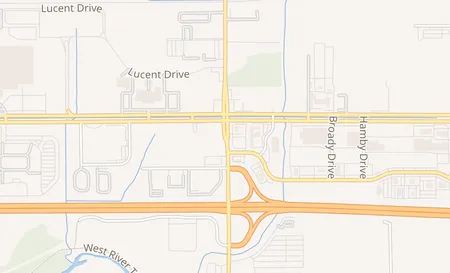 map of 99 S Rockwell Ave Oklahoma City, OK 73128