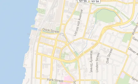 map of 3 Palisade Ave Yonkers, NY 10701