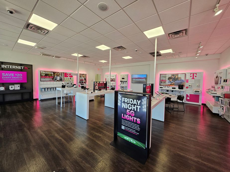 Interior photo of T-Mobile Store at Kemp Blvd & Kell Blvd, Wichita Falls, TX