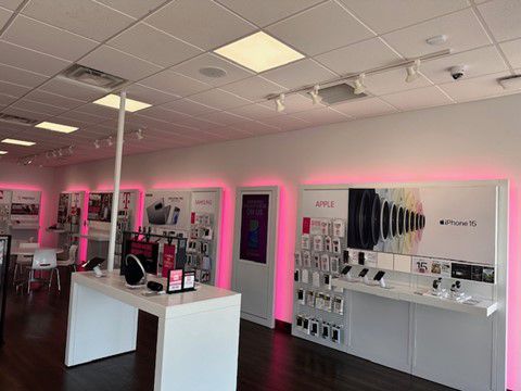Interior photo of T-Mobile Store at Crawfordville Hy & Preston Cir, Crawfordville, FL