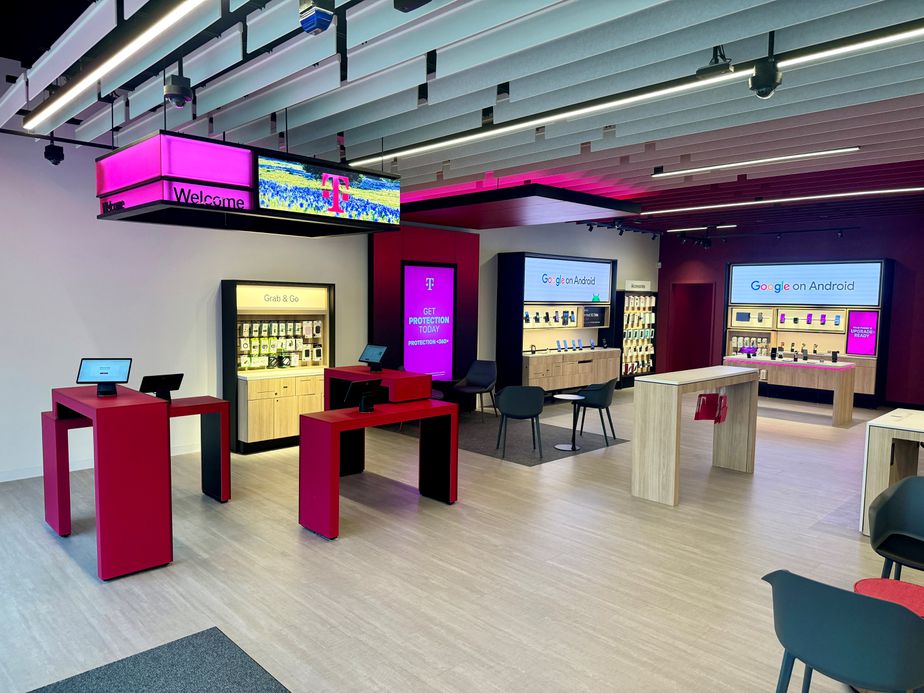 Interior photo of T-Mobile Store at The Gates of Prosper, Prosper, TX