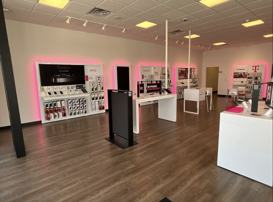 Interior photo of T-Mobile Store at Evelyn Gandy & Brinker, Petal, MS