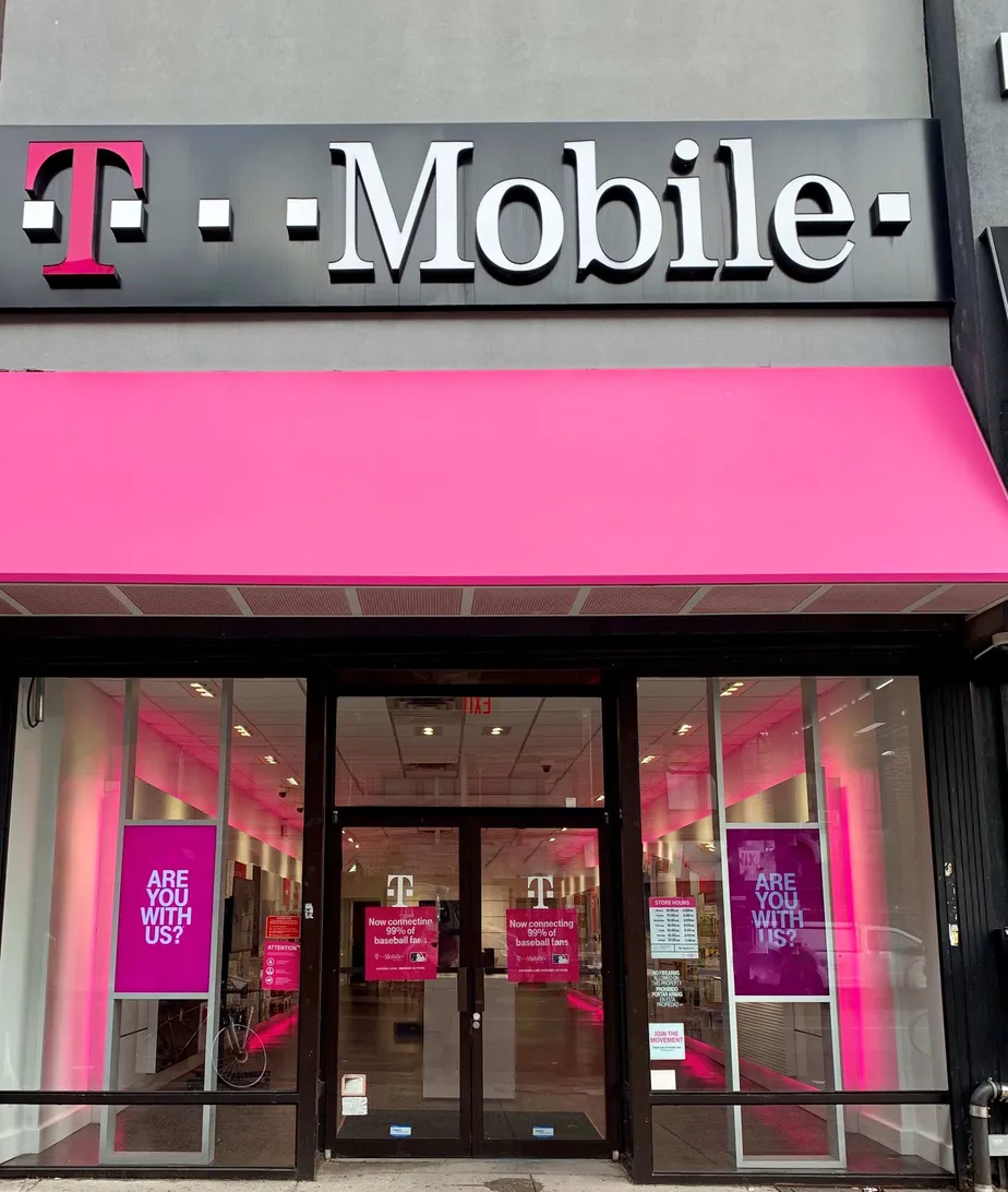 Exterior photo of T-Mobile store at Ditmars Blvd & 31st St, Astoria, NY