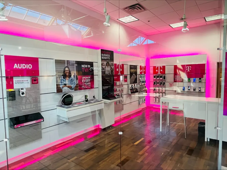 Interior photo of T-Mobile Store at Penn Square Mall, Oklahoma City, OK