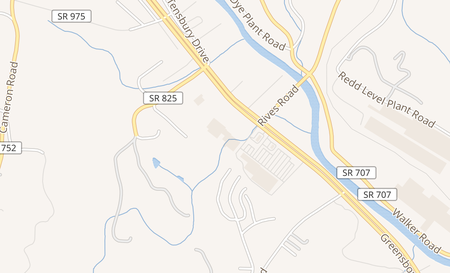 map of 2680 Greensboro Rd 4 Martinsville, VA 24112