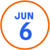 June sixth