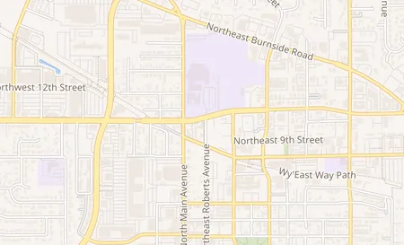 map of 80 NE Division Street Gresham, OR 97030