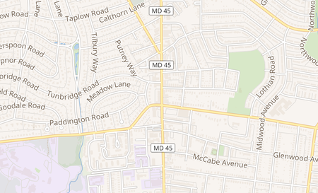 map of 11718 Reisterstown Rd Reisterstown, MD 21136