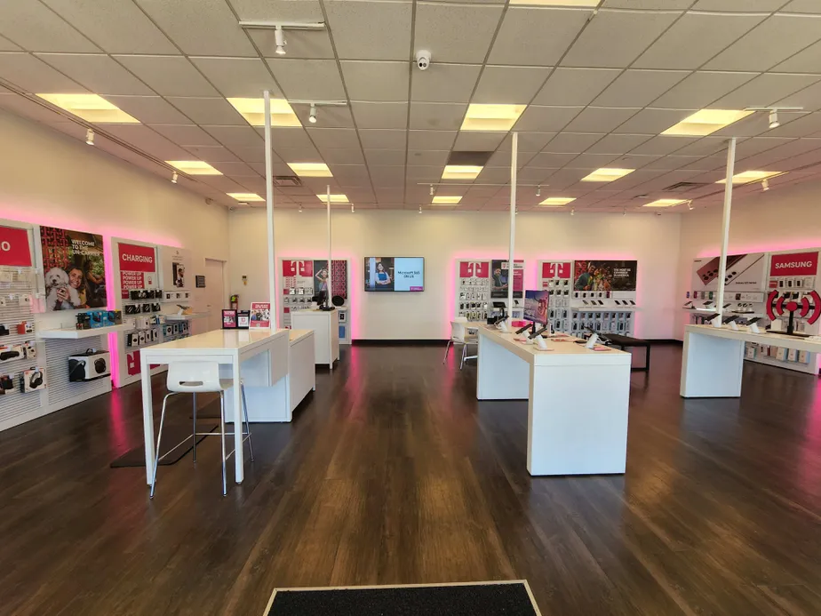 Interior photo of T-Mobile Store at Bryant and 2nd St, Edmond, OK