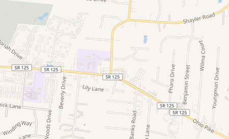 map of 834 Ohio Pike Suite 330 Cincinnati, OH 45245