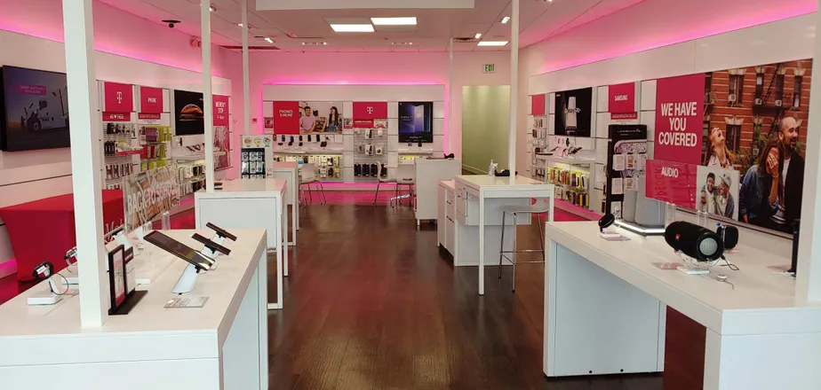 Interior photo of T-Mobile Store at North Olden Ave & Artic Parkway, Ewing, NJ