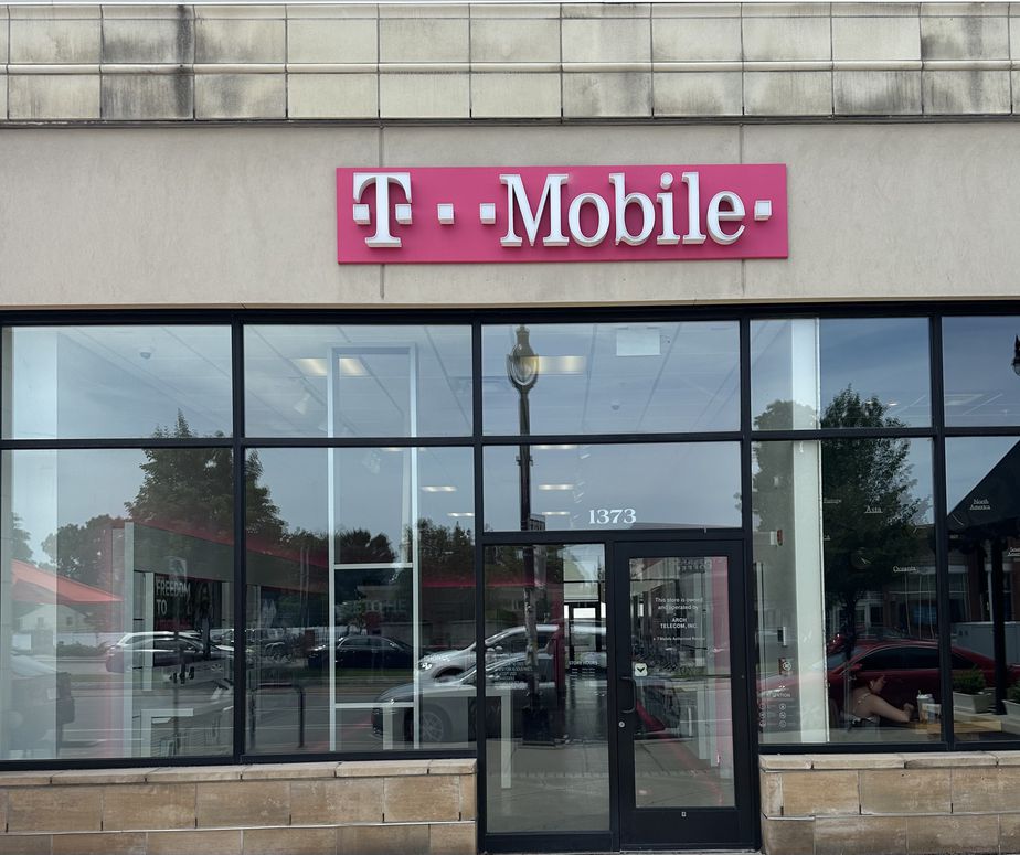 Exterior photo of T-Mobile Store at Mt Hope Ave & Celebration Dr, Rochester, NY