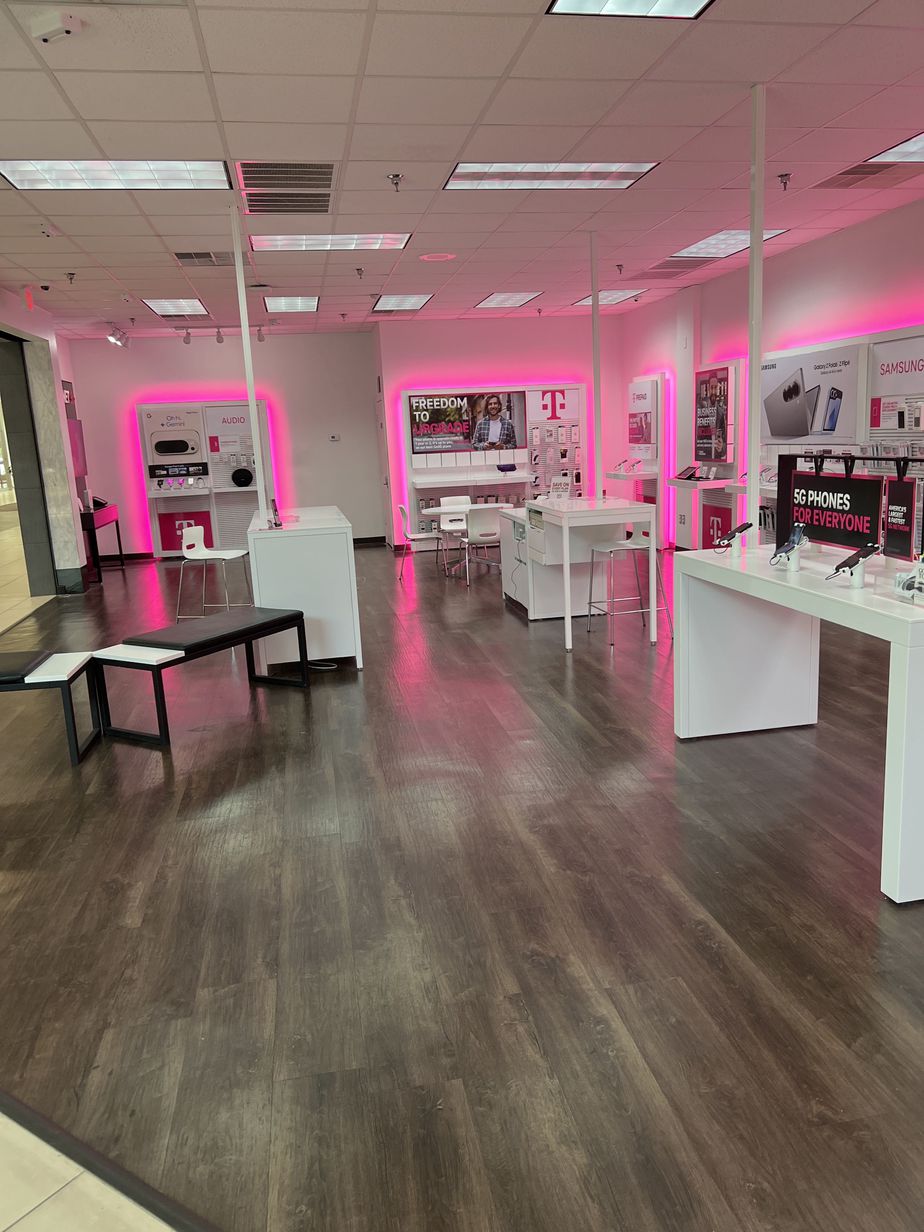 Interior photo of T-Mobile Store at College Square, Morristown, TN