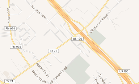 map of 2907 E State Hwy 21 B Bryan, TX 77803