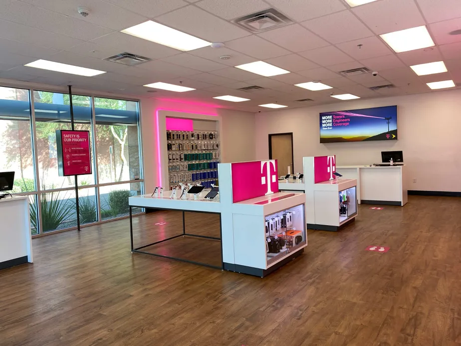 Interior photo of T-Mobile Store at W Waddell Rd & AZ 303 Loop S, Surprise, AZ