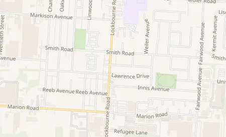 map of 1912 Lockbourne Rd Columbus, OH 43207