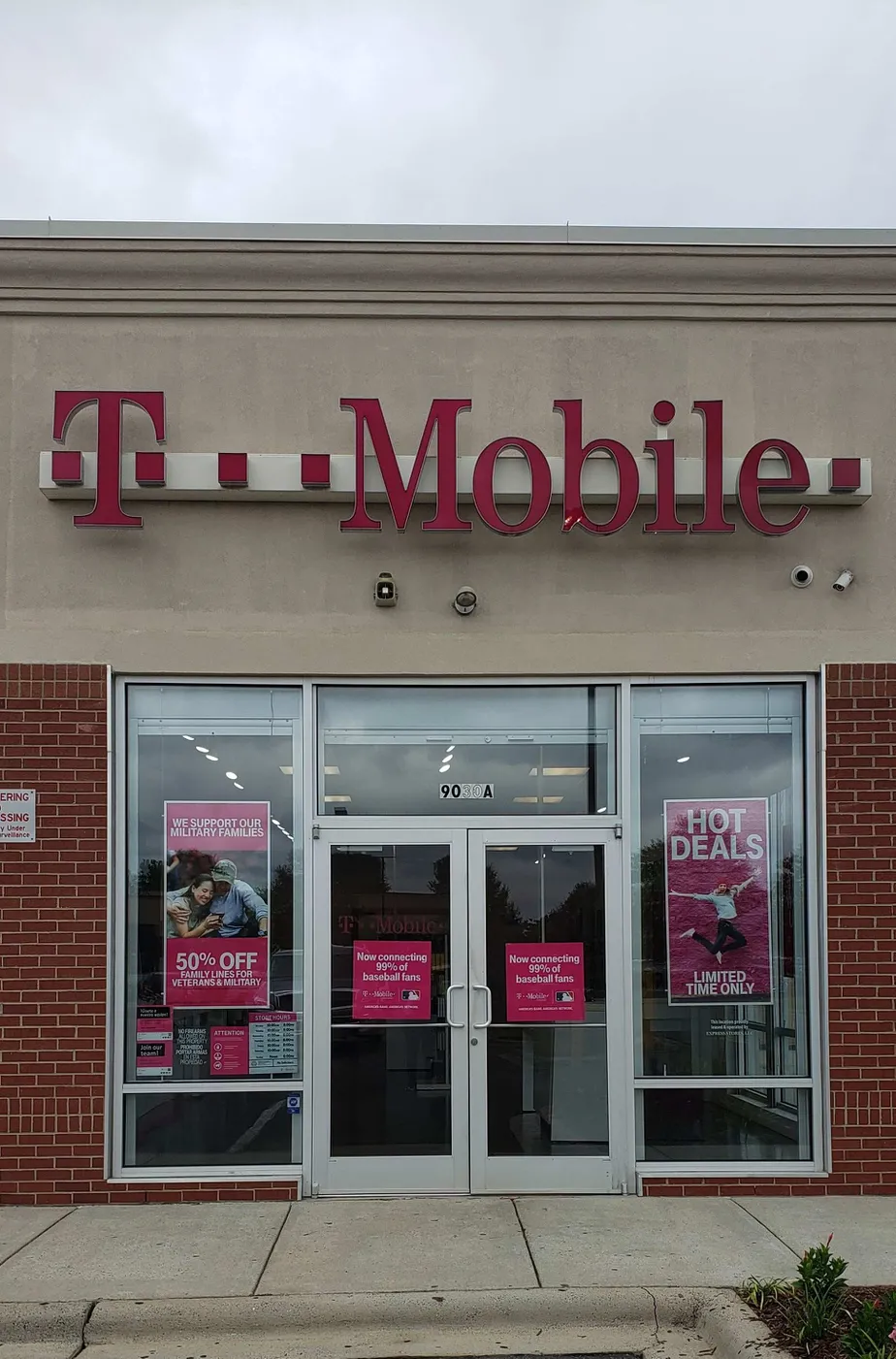 Exterior photo of T-Mobile store at Albemarle Rd & Circumferential Rd, Charlotte, NC