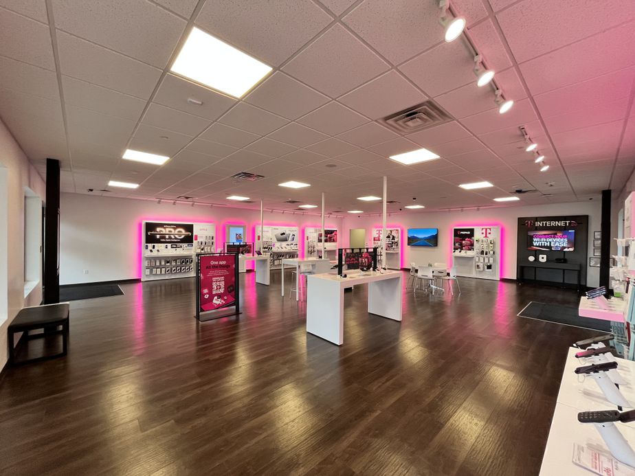 Interior photo of T-Mobile Store at N Washington Hwy & England St, Ashland, VA