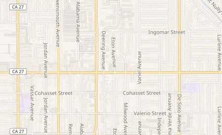 map of 21305 Saticoy St Ste 101 Canoga Park, CA 91304