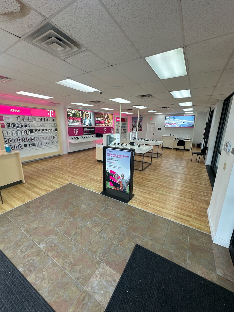 Interior photo of T-Mobile Store at Kent Rd & Fishcreek Rd, Stow, OH