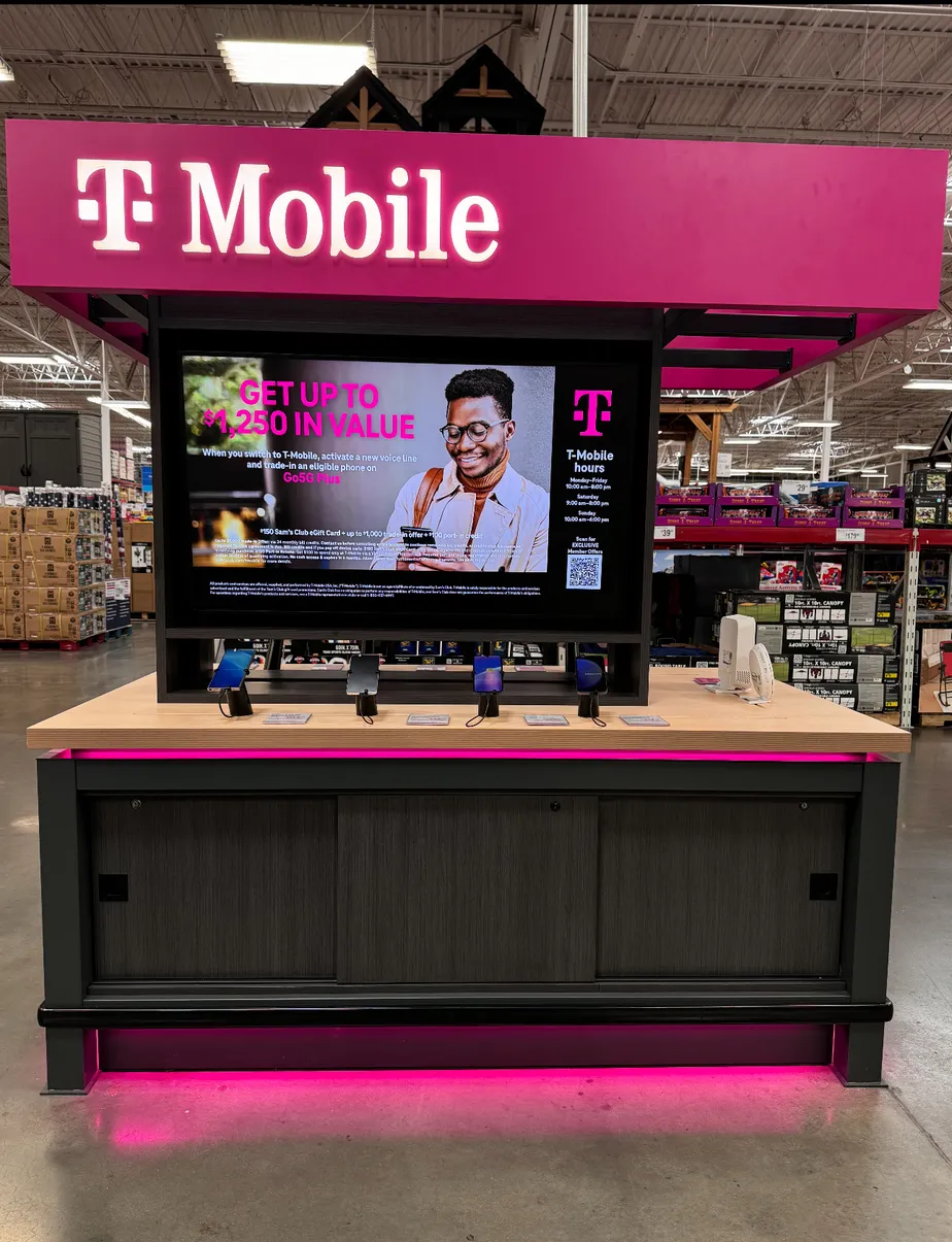  Exterior photo of T-Mobile Store at Sam's Club Catonsville MD, Catonsville, MD 