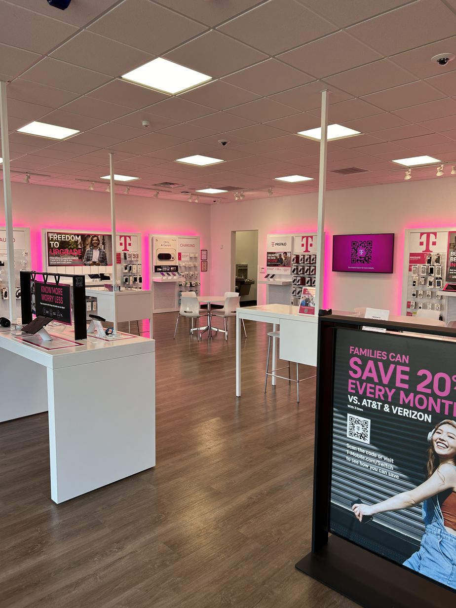 Interior photo of T-Mobile Store at Winchester & Naugher, Huntsville, AL