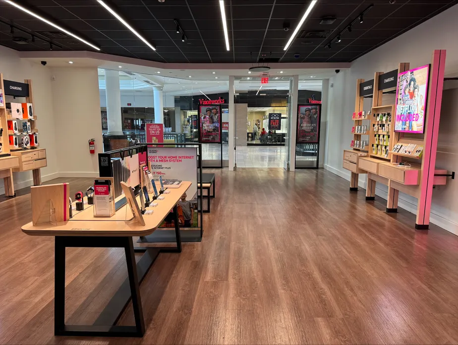  Interior photo of T-Mobile Store at King Of Prussia Mall, King Of Prussia, PA 