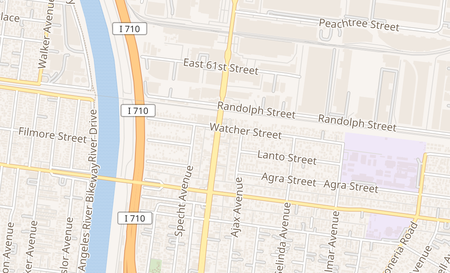 map of 6200 Eastern Ave #C Bell Gardens, CA 90201