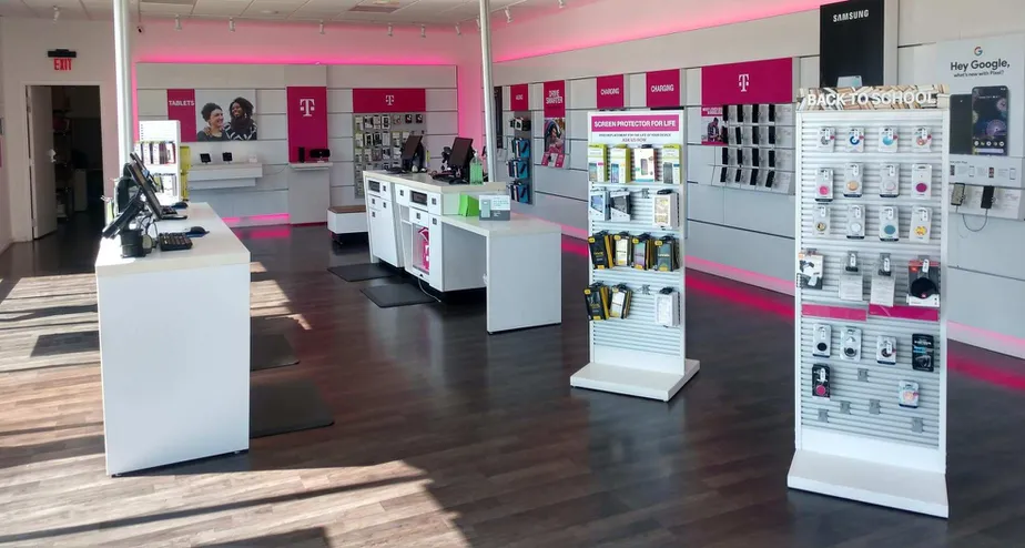 Interior photo of T-Mobile Store at 5600 South & 1900 West, Roy, UT
