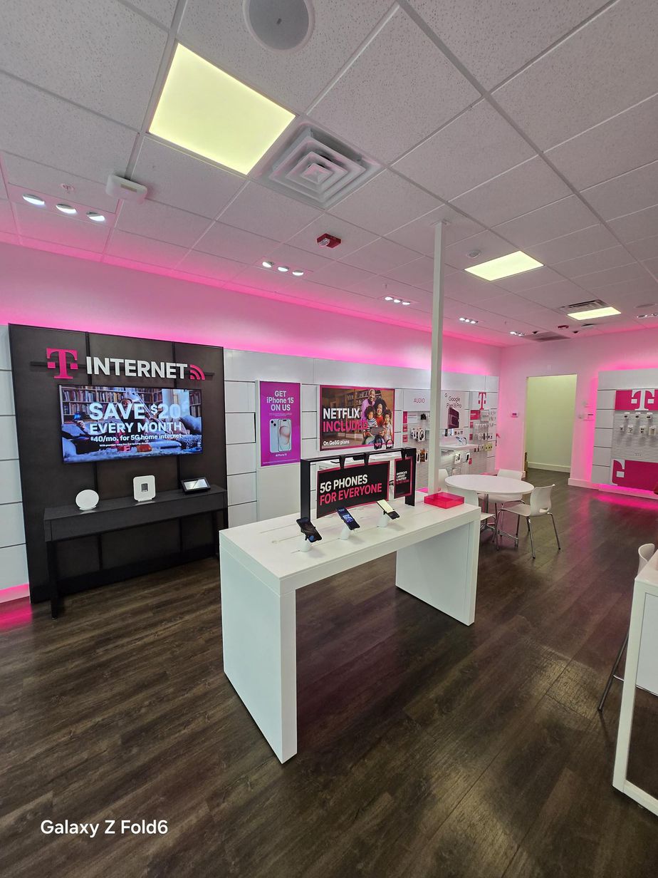 Interior photo of T-Mobile Store at Greece Ridge Mall, Rochester, NY
