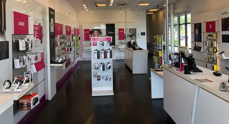 Interior photo of T-Mobile Store at S Padre Island Blvd & Fm 802, Brownsville, TX