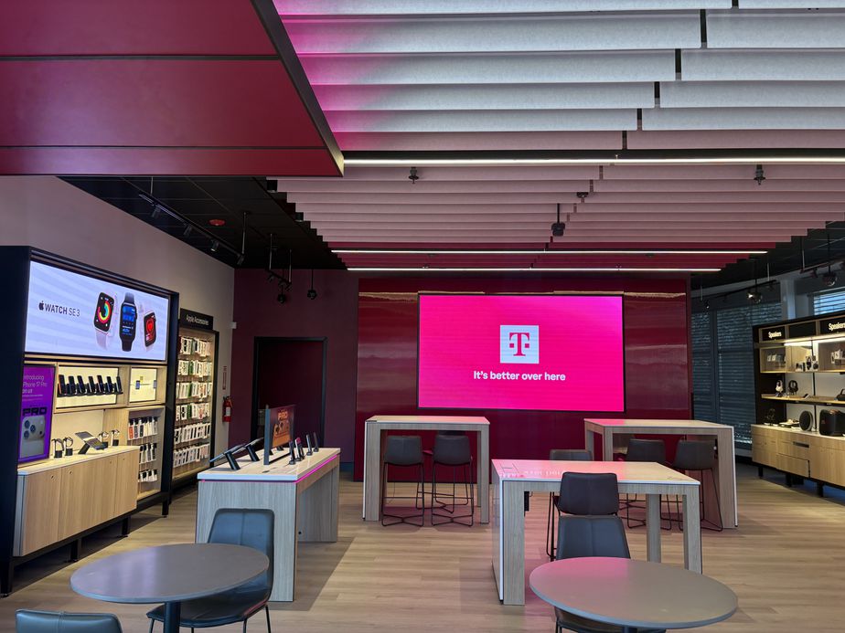 Interior photo of T-Mobile Store at Fairfax Blvd & Main St, Fairfax, VA