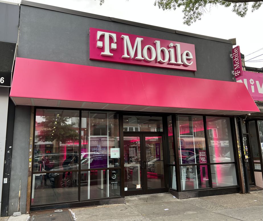 Exterior photo of T-Mobile Store at Ave U & E 16th St, Brooklyn, NY