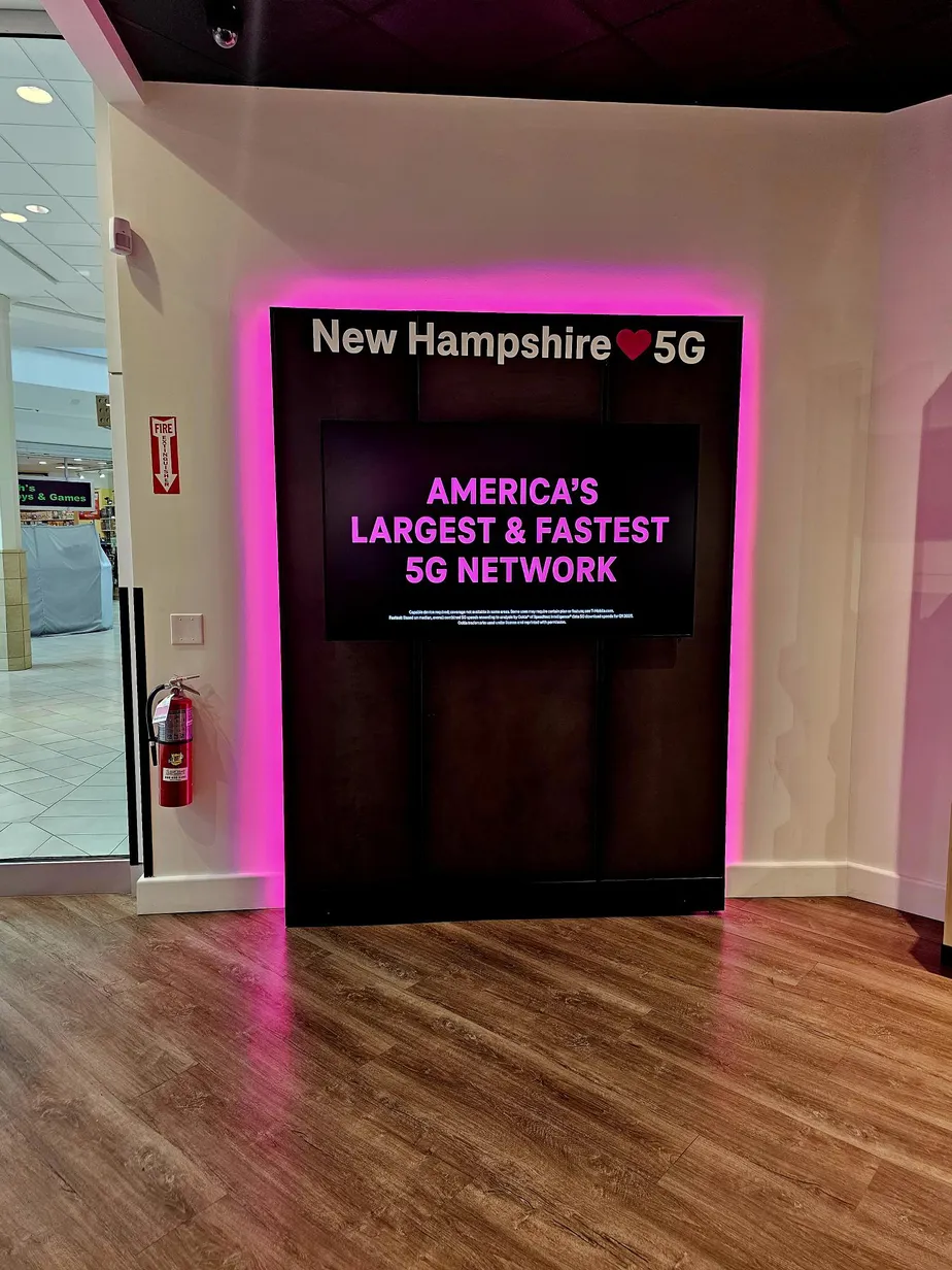  Interior photo of T-Mobile Store at Pheasant Lane Mall-First Floor, Nashua, NH 