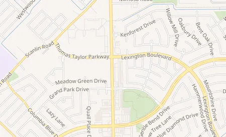 map of 1735 Texas Parkway Missouri City, TX 77489