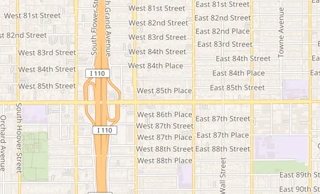 map of 175 W.Manchester Ave Los Angeles, CA 90003