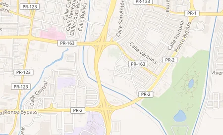 map of Centro Del Sur Mall # T14 Ponce, PR 00717
