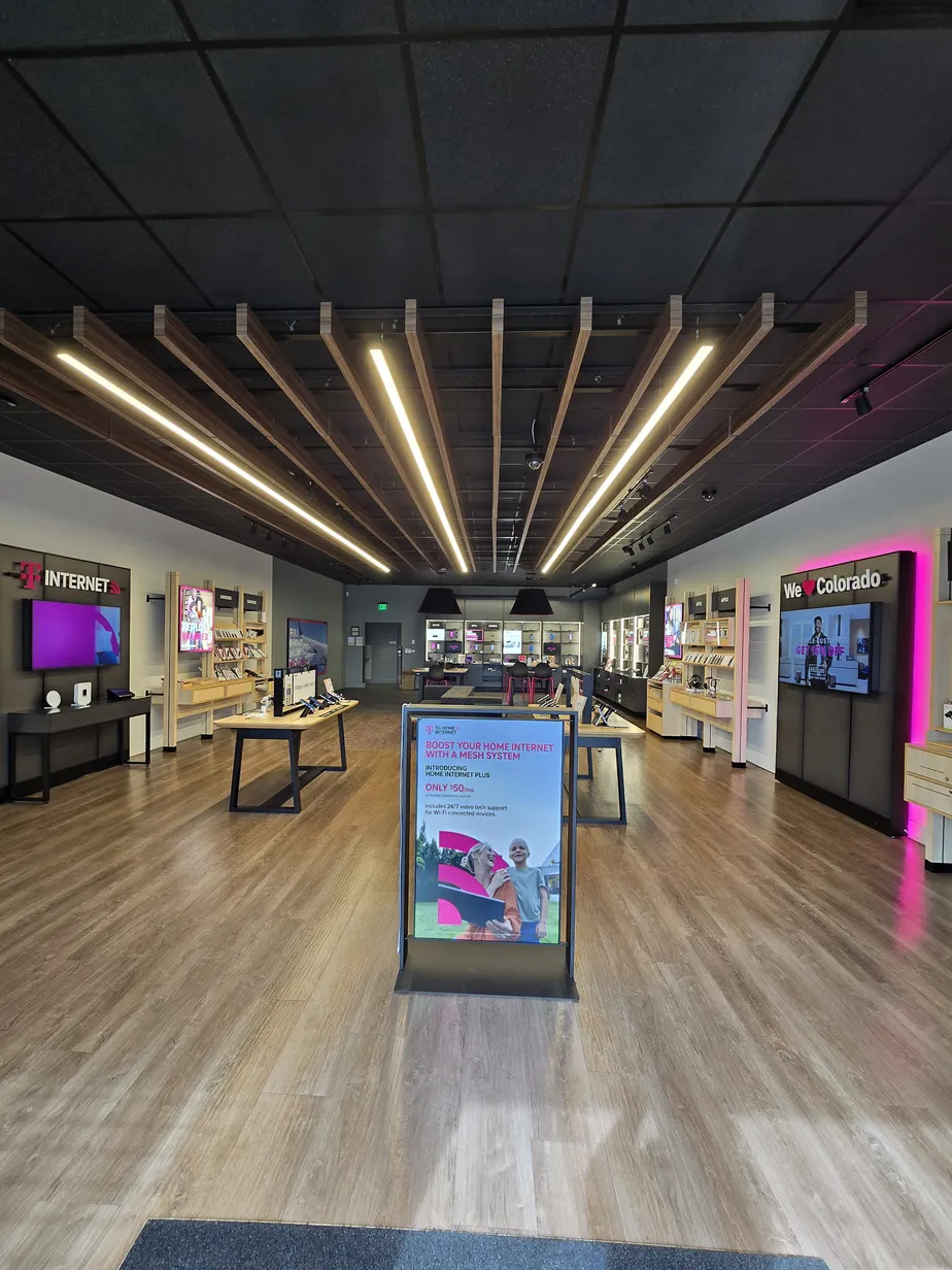  Interior photo of T-Mobile Store at Brentwood Center, Denver, CO 