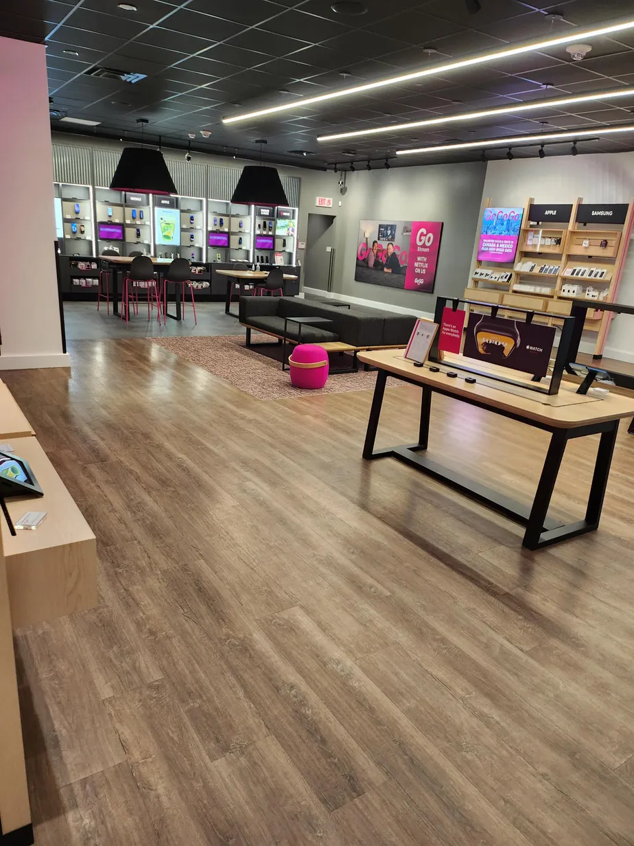 Interior photo of T-Mobile Store at Connecticut Post Mall, Milford, CT