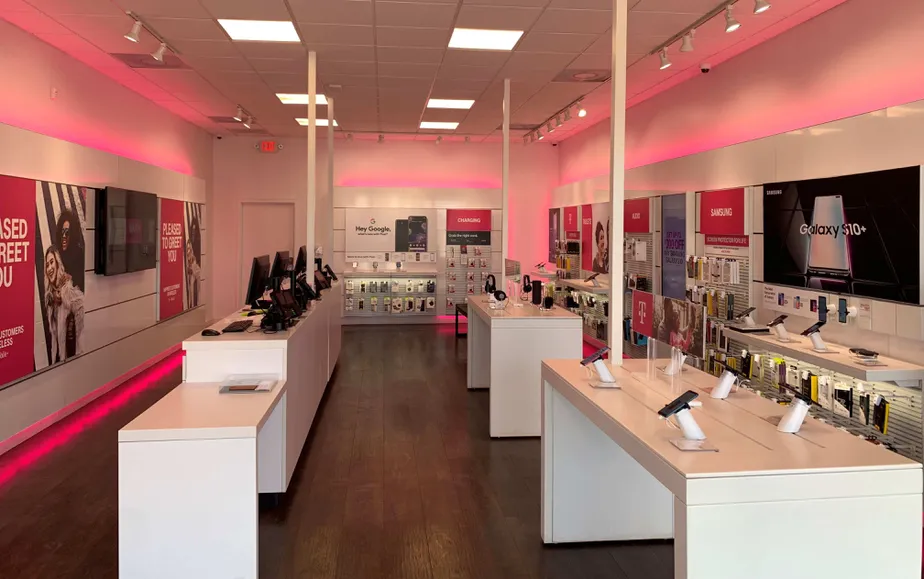 Interior photo of T-Mobile Store at S Federal Hwy & SE 10th St, Deerfield Beach, FL