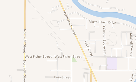 map of 1004 N Main St Monticello, IN 47960