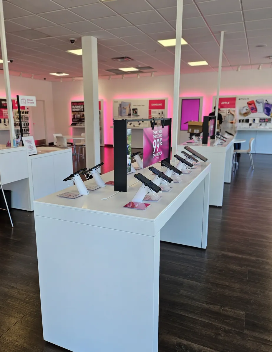 Interior photo of T-Mobile Store at Mebane Oaks Rd & Forest Ln, Mebane, NC
