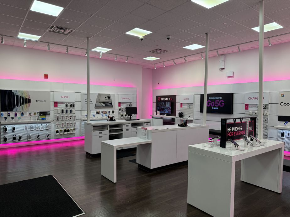 Interior photo of T-Mobile Store at The Shops At Skyview, Flushing, NY