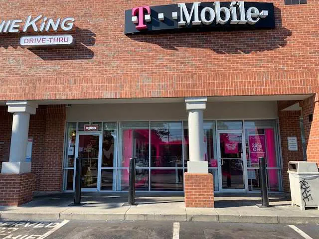 Exterior photo of T-Mobile store at Cascade Rd & Fairburn 2, Atlanta, GA