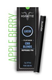 Hemp CBD- Ignite Vape Apple Berry at Curaleaf Maine Hemp CBD- Ignite Vape Apple Berry at Curaleaf Maine