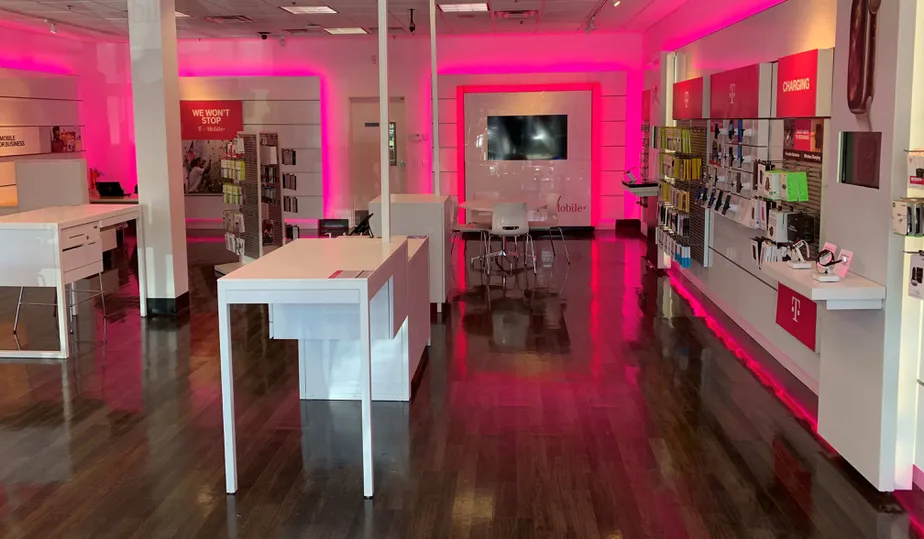 Interior photo of T-Mobile Store at Tryon Village, Cary, NC