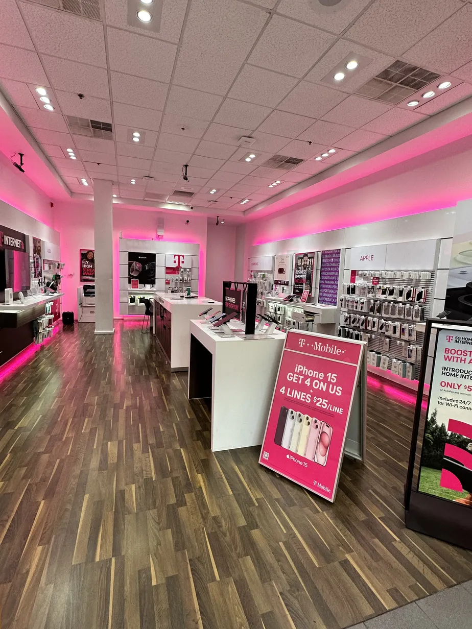  Interior photo of T-Mobile Store at Deptford Mall, Deptford, NJ 