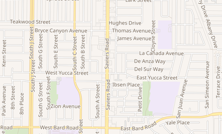 map of 3638 Saviers Rd. Oxnard, CA 93033