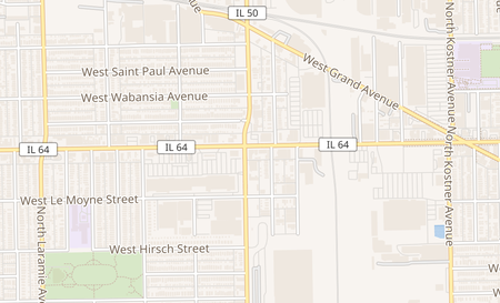 map of 4759 W North Ave Chicago, IL 60639