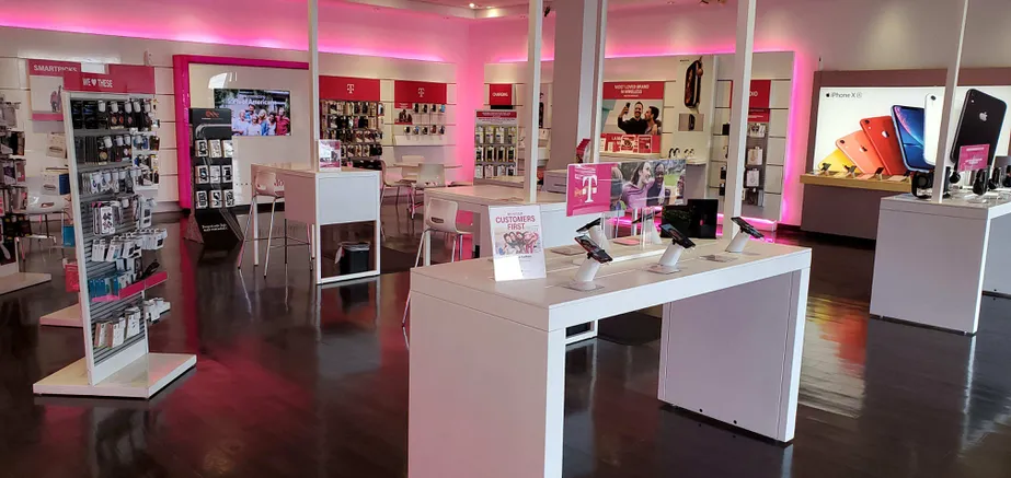 Interior photo of T-Mobile Store at Kendall Corners, Miami, FL